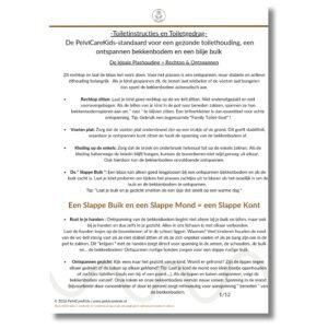 Toiletinstructies en Toiletgedrag: De Ideale Houding